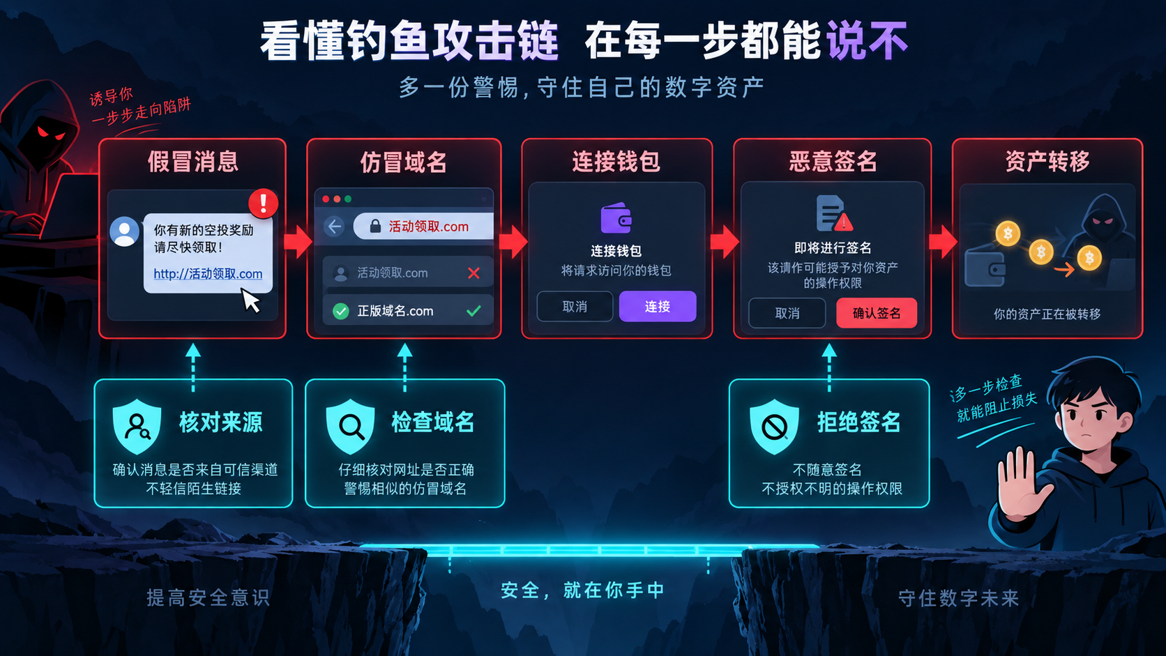 Web3 钓鱼攻击链与阻断点